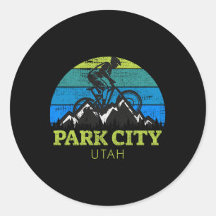 Adesivo Cidade do Parque Utah Mountain Bike Viagem Férias