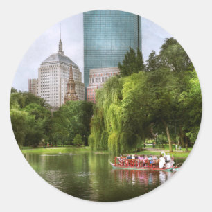 Adesivo Cidade - Mães de Boston - Jardim Público de Boston