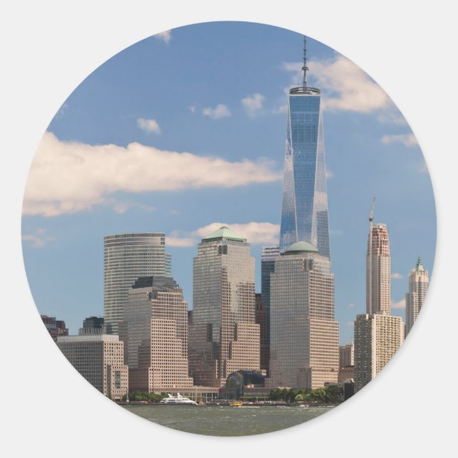 Adesivo Cidade - NY - As cores de uma cidade (Frente)