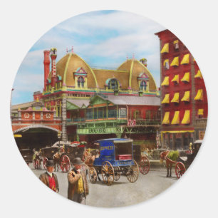 Adesivo Cidade - NY - O Grande Depósito Central 1890