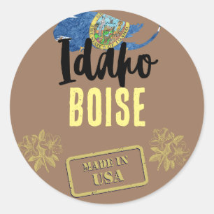 Adesivo Cidades de Idaho