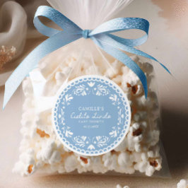 Adesivo Cielito Lindo Blue Boy Baby Shower 