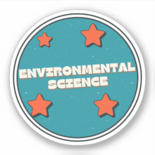Adesivo Ciência ambiental