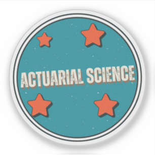 Adesivo Ciência atuarial