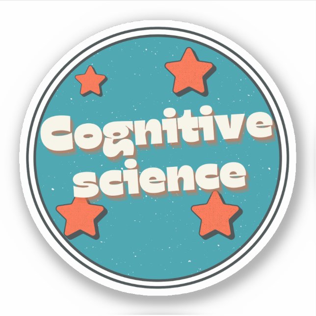 Adesivo Ciência cognitiva (Frente)