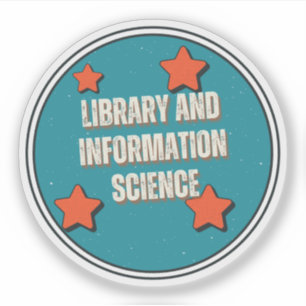Adesivo Ciência da Informação e Biblioteconomia