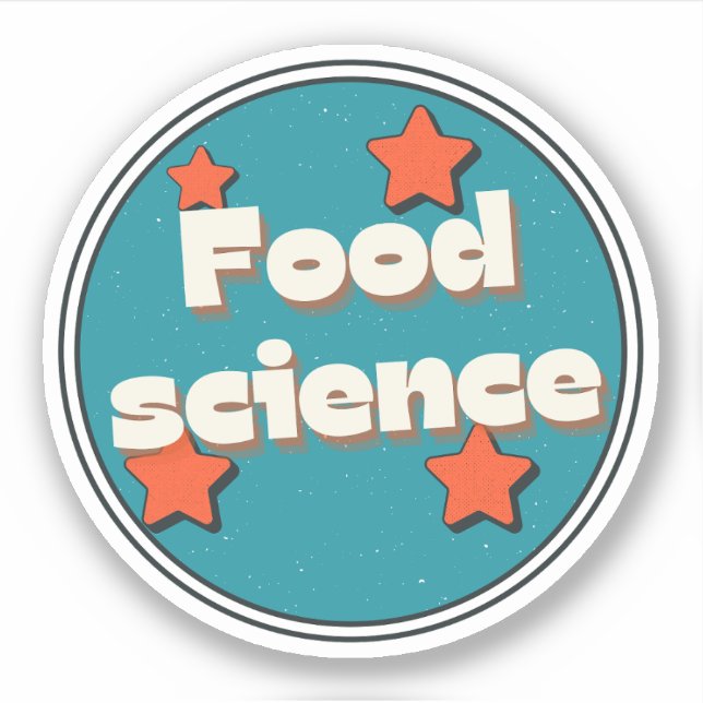 Adesivo Ciência de alimentos (Frente)