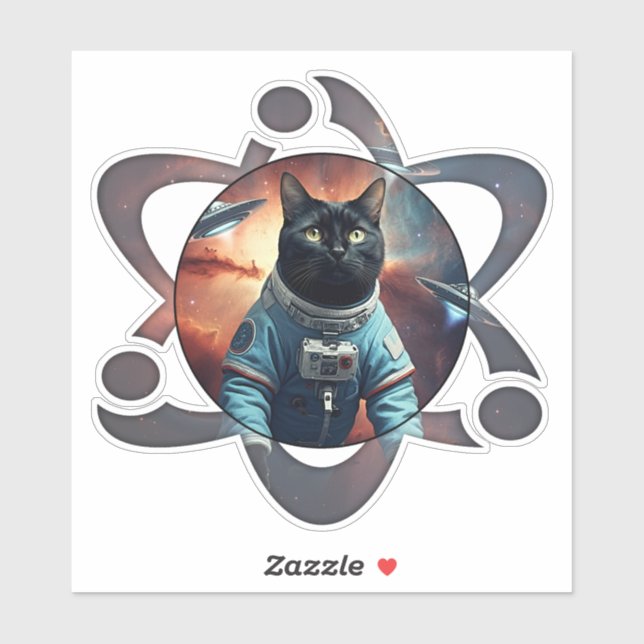 Adesivo Ciência do Cat. Espacial (Folha)