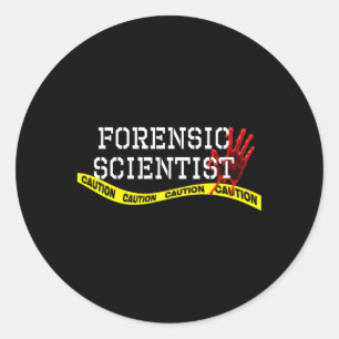Adesivo Ciência forense cientista forense