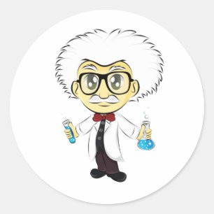 Adesivo Cientista