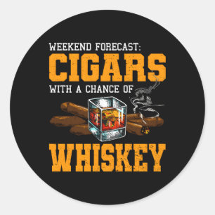 Adesivo Cigarros Com Chance Whiskey Drinker