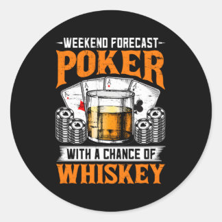 Adesivo Cigarros Whiskey E Fazendo Poker Fumante