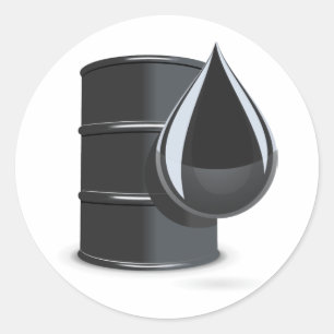 Adesivo Cilindro de óleo