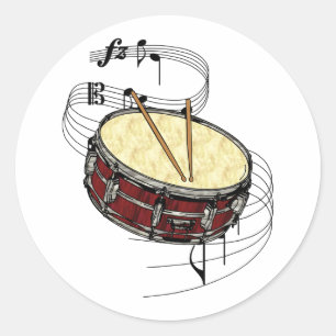 Adesivo Cilindro de Snare