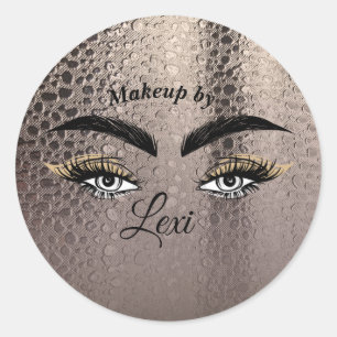 Adesivo Cílios Postiços Olhar Sedutor Rose Gold Glam