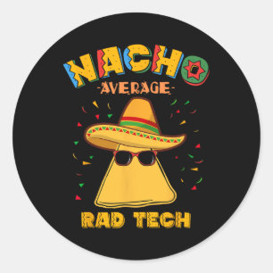 Adesivo Cin Média Rad Tech Radiologista Nacho