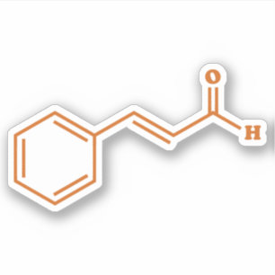 Adesivo Cinamaldeído Cinamaldeído Fórmula Química Molecula