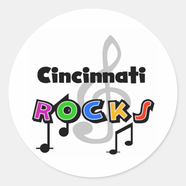 Adesivo Cincinnati Rocks (Frente)