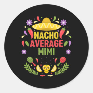 Adesivo Cinco De Maio Engraçado Nacho Médio Mimi