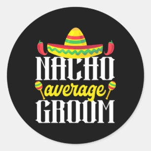 Adesivo Cinco De Maio Noivo Mexicano Nacho Médio
