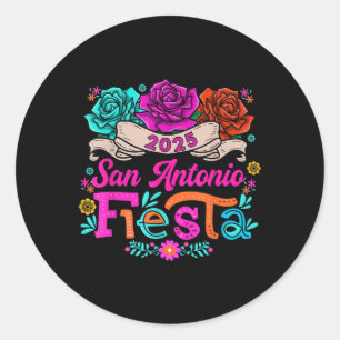 Adesivo Cinco de Mayo 2025 Fiesta Squad Fiesta San Antonio