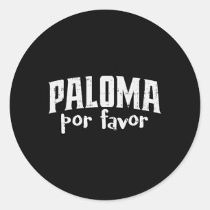 Adesivo Cinco De Mayo Bebendo Tail Paloma Por Favor Mulher