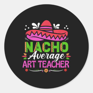 Adesivo Cinco De Mayo Camisa Engraçada Nacho Média Mexican