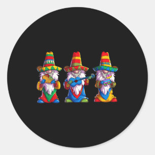 Adesivo Cinco de Mayo Camisa Gnomos Mulheres Mexicanas Tac