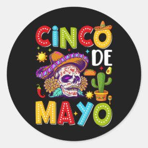 Adesivo Cinco De Mayo Camisa Partido Mexicano Figurume 5 D