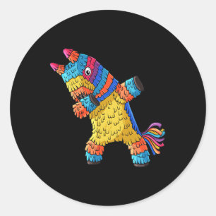 Adesivo Cinco De Mayo Dabbing Donkey Pinata Engraçado Mexi