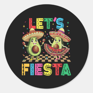 Adesivo Cinco De Mayo Deixa Fiesta Engraçada Mexicana Avoc