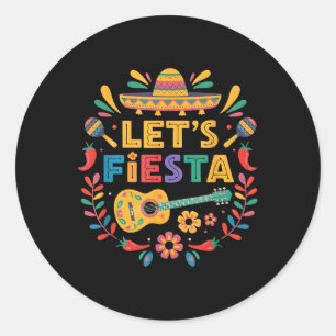 Adesivo Cinco De Mayo Deixa Fiesta México Engraçado Par Me