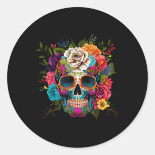 Adesivo Cinco de Mayo - Dia do Crânio do Açúcar dos Mortos