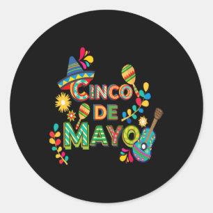 Adesivo Cinco De Mayo Engraçada Festa Mexicana 5 De Maio
