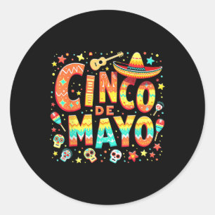 Adesivo Cinco De Mayo Fiesta Mexicano