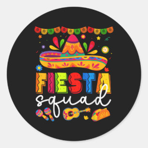 Adesivo Cinco de Mayo Fiesta Squad Family Matching Group A