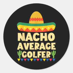 Adesivo Cinco de Mayo Golf Mexicano Camisa Nacho Média Gol