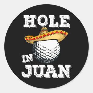 Adesivo Cinco De Mayo Golfe Ditado Engraçado Jogador de Go