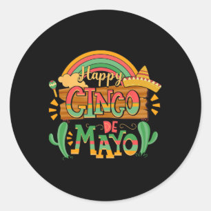 Adesivo Cinco De Mayo Homens Mulheres Crianças 5 De Mayo F