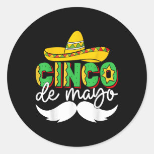 Adesivo Cinco De Mayo Lets Fiesta Squad 5 De Mayo Mexicano