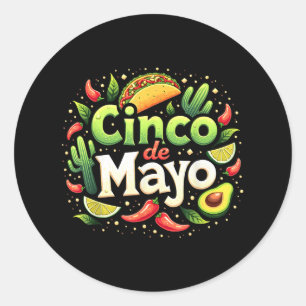 Adesivo Cinco De Mayo Mexicano Fiesta 5 De Mayo Esquadrão 