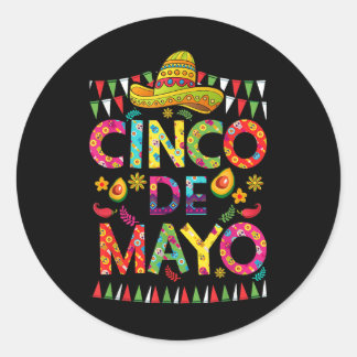 Adesivo Cinco De Mayo Mexicano Fiesta Squad 5 De Mayo Para