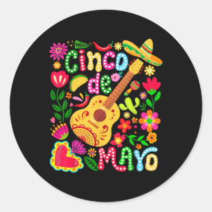 Adesivo Cinco De Mayo Mexicano Fiesta Squad 5 De Mayo Para