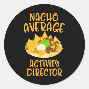 Adesivo Cinco de Mayo Nacho Diretor de Atividade Média Mex