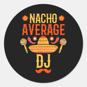 Adesivo Cinco De Mayo Nacho Média Dj