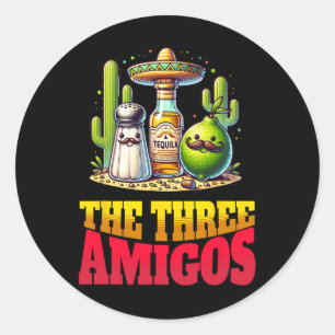 Adesivo Cinco De Mayo Os Três Amigos Sal Gostoso Limão Teq