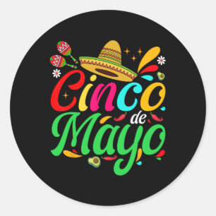 Adesivo Cinco De Mayo Para Homens Mulheres Crianças Festa