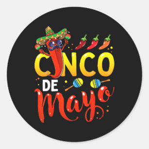 Adesivo Cinco De Mayo Para Homens Mulheres Crianças Festa