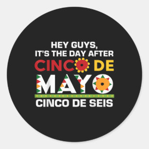 Adesivo Cinco de Mayo Partido Mexicano Cinco de Seis Méxic