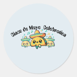 Adesivo Cinco de Mayo Salsa Tacos